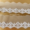 Renda de tule delicada (peça com 10 metros)